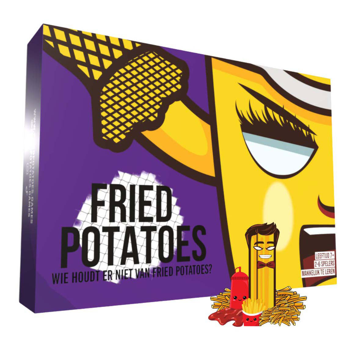 Fried kartofler kortspil friturestegte udgave (nl)