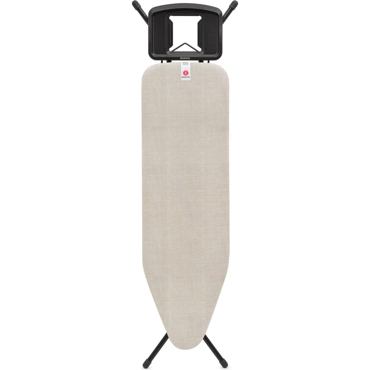 Brabantia strygebræt b - til strygejern - 124 x 38 cm - denimgrå