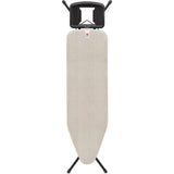 Brabantia strygebræt b - til strygejern - 124 x 38 cm - denimgrå