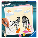 Ravensburger zebra - maling efter tal for voksne