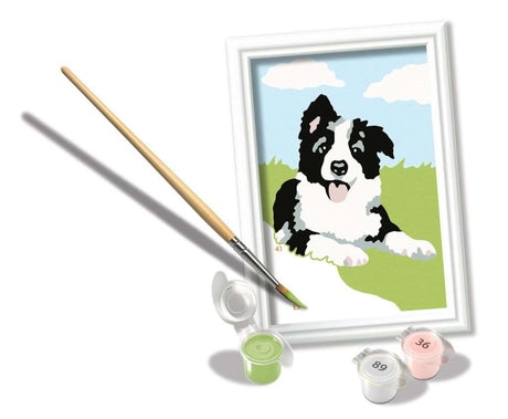 Ravensburger Creart maleri på nummer Border Collie