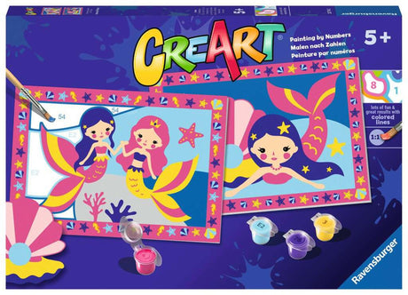 Ravensburger Creart Maleri på nummer - Havfrue Magi