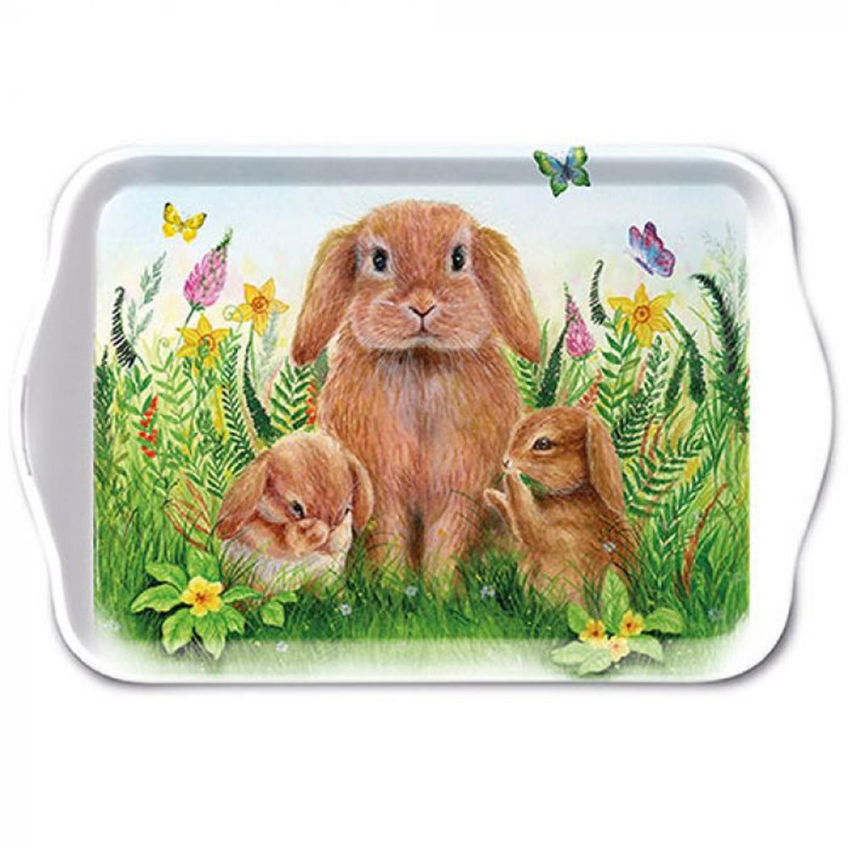Ambiente bakke kanin familie 13x21cm