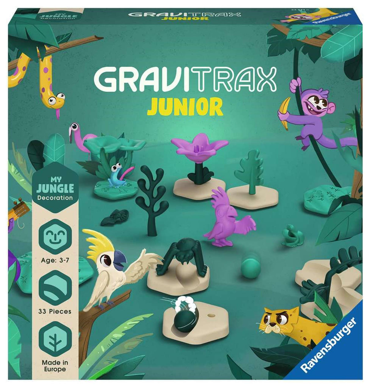 Ravensburger gravitrax junior forlængelsesjungle