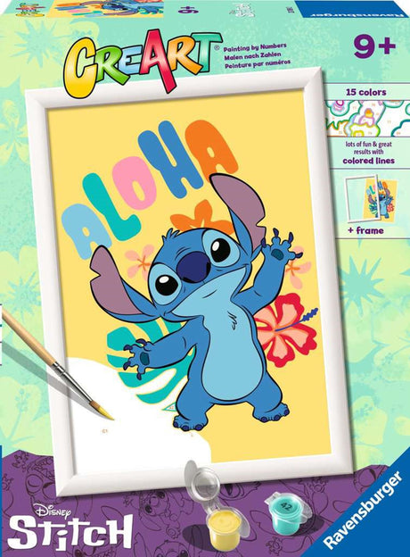 Ravensburger Creart Maleri ved nummer - Aloha Stitch