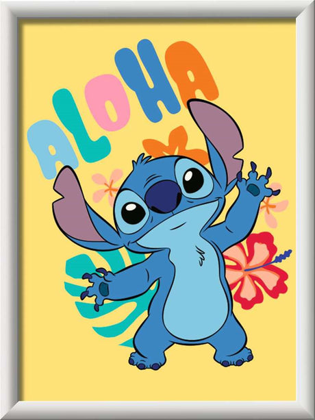 Ravensburger Creart Maleri ved nummer - Aloha Stitch