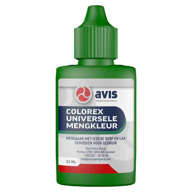 Avis professional 1034249 - colorex univ.mengv.25ml grøn | 2 stk