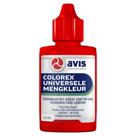 Avis professional 1034253 - colorex univ mengv.25ml rød | 2 stk