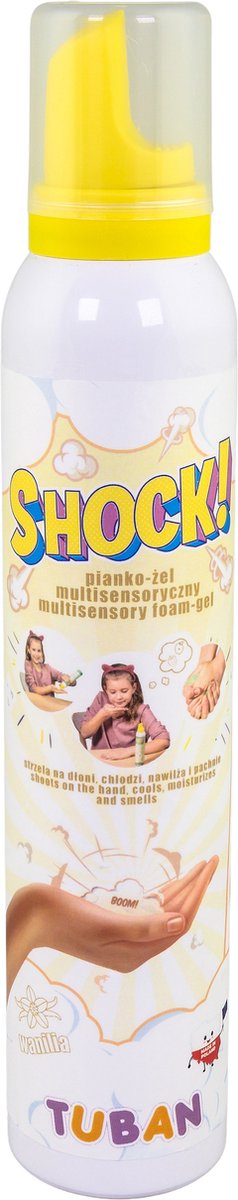 Tuban chok! multisensorisk skumgel 200 ml vanilje