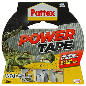 Pattex 1001839 - power tape 10m grå bl | 6 stk
