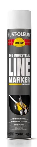 Rust-oleum spraydåse hvid linje 750ml (vogn)