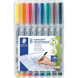 Staedtler lumocolor s non-permanent - box 8 st
