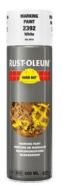 Rust-oleum spraydåse hvid markeringsmaling 500ml