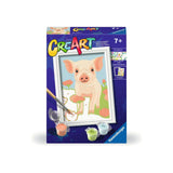 Ravensburger creart maling efter nummer - gris
