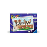 Ravensburger creart - kat og hunde - maleri efter tal fra 11 år
