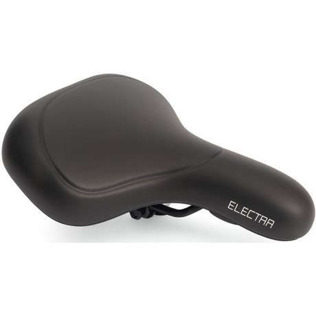 Edge Bicycle Saddle E -Cykel Electra med håndtag og opbevaringsplads til Apple Air Tag - Sort