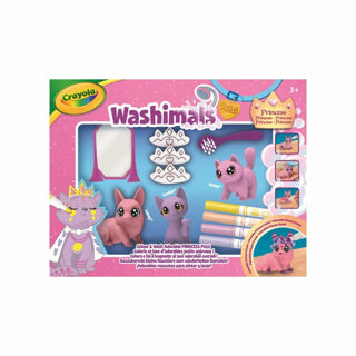 Washimals pastel prinsesse kæledyr