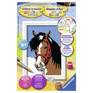 Ravensburger maling efter nummer hestelook - hobbypakke