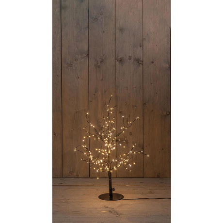 Anna's collection verlichte boom 240led classic warm h60cm met flits functie, dimmer en 8uur timer ip44