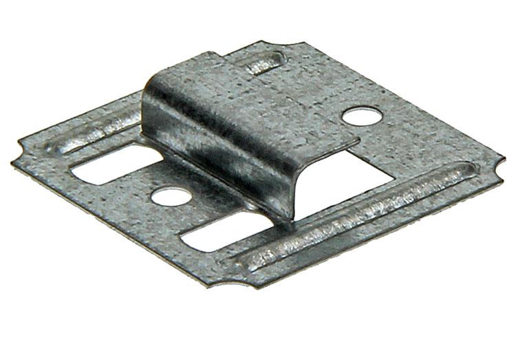1014286 - 250 planchette klemmer med søm 4mm | 5 stk