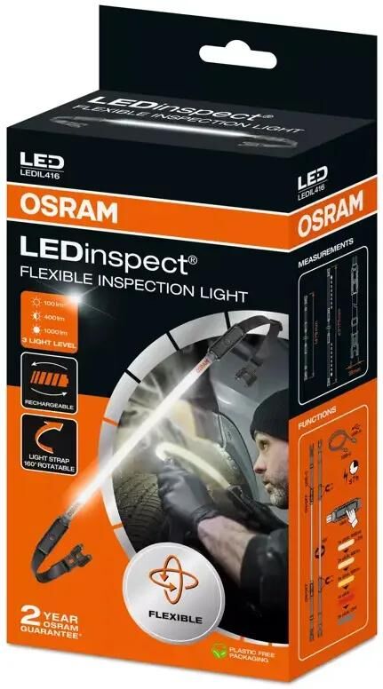 Osram motorraumleuchte ledinspect fleksibel inspektionslys inspektionslampe fleksibel