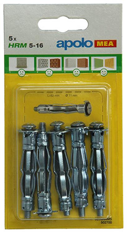 Celo 1015453 - 5 metal gipspladepropper hrm 502700 11mm 5x16mm | 5 stk