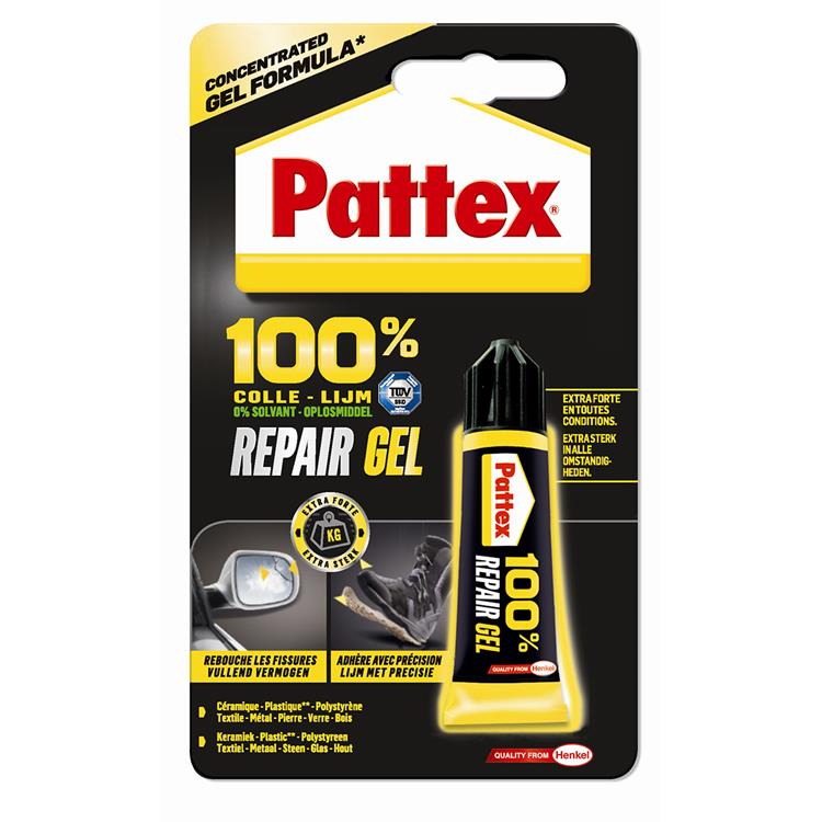 Pattex 1003064 - 100% reparationsgel 8gr | 6 stk
