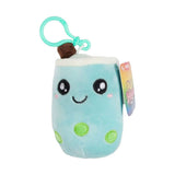 Toi-legetøj plys bubble te cuty 11cm nøglering 5 assorterede