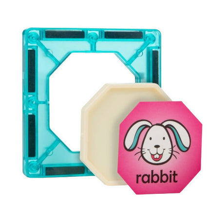 Toi-toys magnetische knikkerbaan bouwset kleurrijk speelgoed 78-delig.