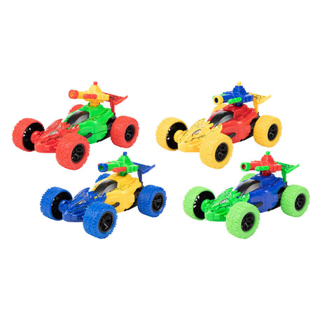 Vehicool friktionsracerbil, der skyder dino