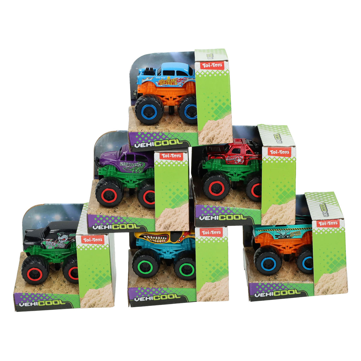 Køretøjet monster truck stor fod