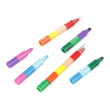 Toi-toys 10-i-1 voksblyantpen, 2 stk.