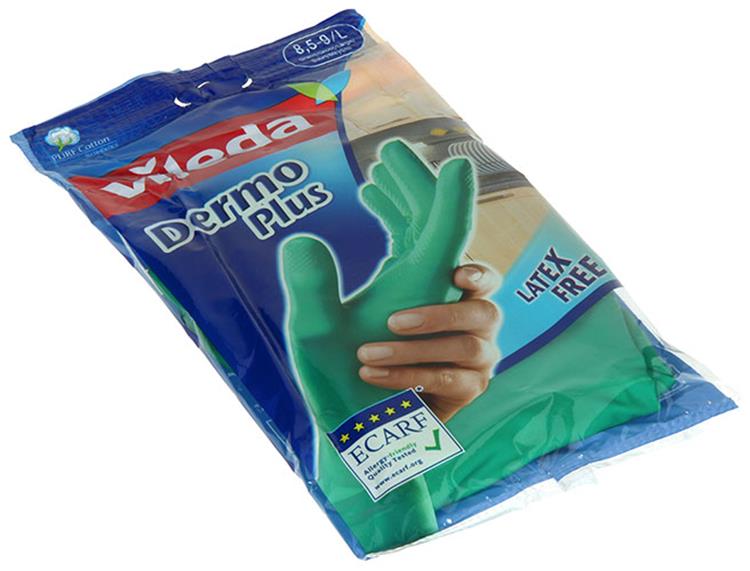 Vileda 1046053 - handsker dermoplus l | 12 stk