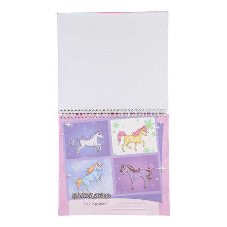 Toi-legetøj design din egen pony-skitsebog