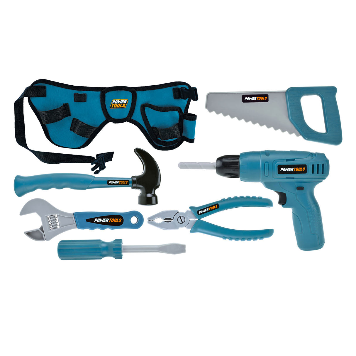TOI-TOYS TOOLS Tool Belt med værktøjer