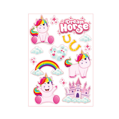 Toi-Toys Wall Deco Stickers Unicorn