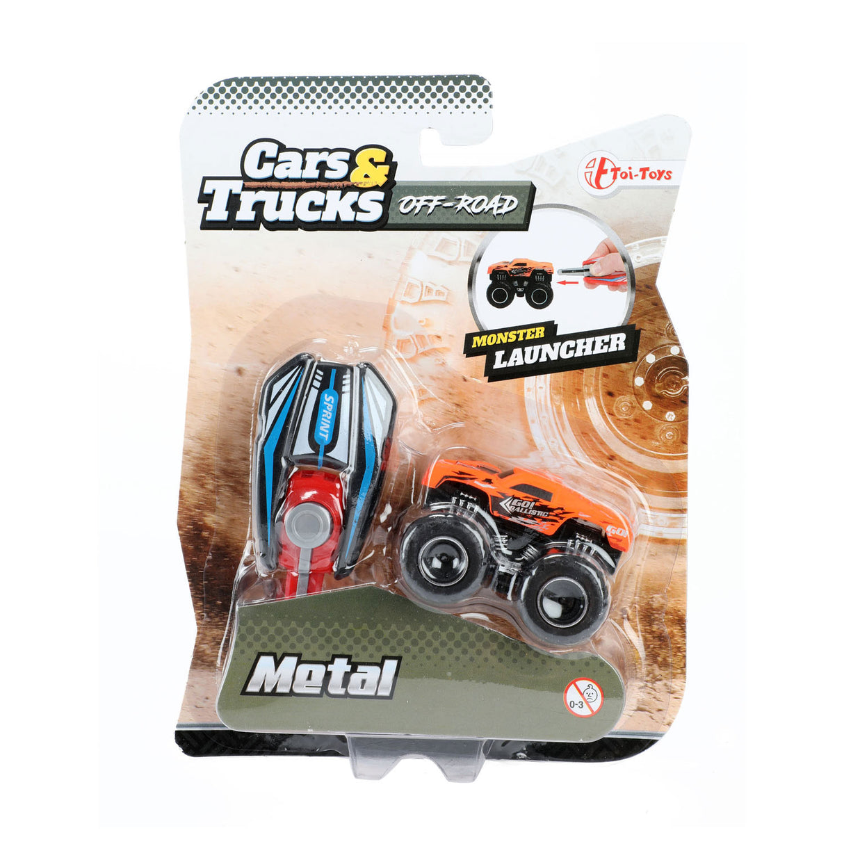 Vehicool biler lastbiler skyder mini monster truck