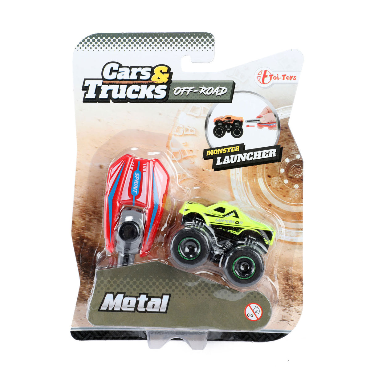 Vehicool biler lastbiler skyder mini monster truck