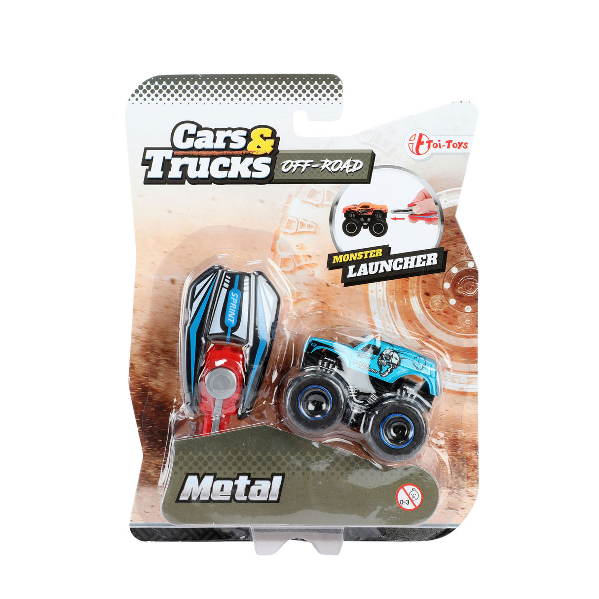 Vehicool biler lastbiler skyder mini monster truck