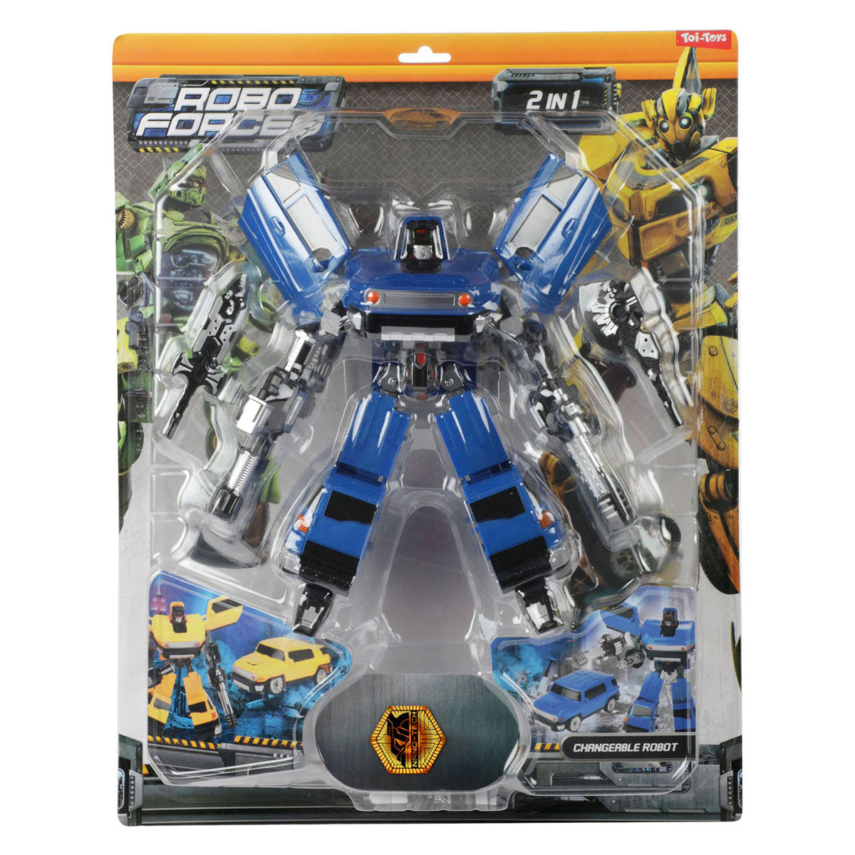 Roboforces Changing Robot - SUV The Super Morpf Blue