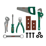 TOI-TOYS TOY TOOL SET, 13DLG.