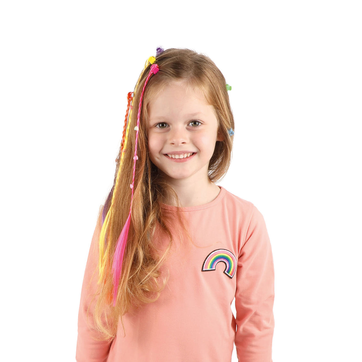 Toi-Toys Haarlok Haarclip med hjerter, 6 ..