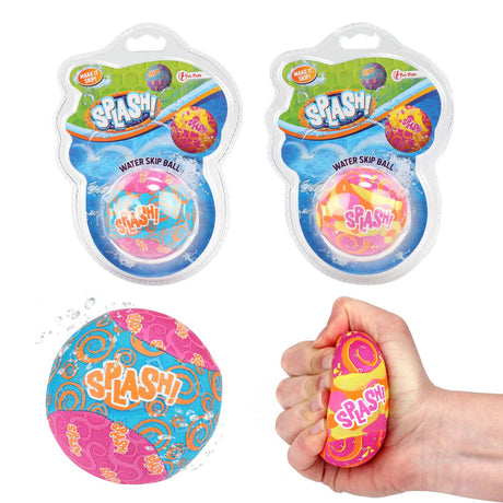 Toi-legetøj vand hoppende bold splash polyester pink blå