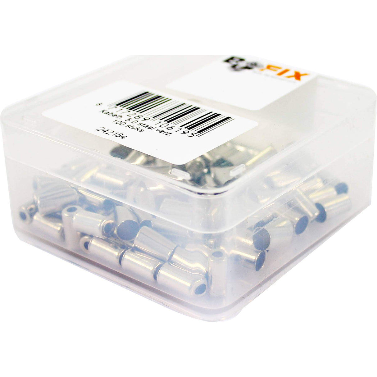 Bofix kabelhat 5,0 mm (100 stykker) (242184)