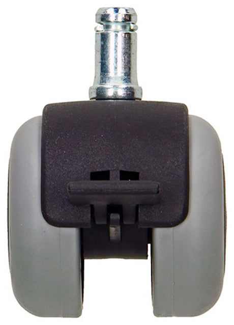Mack by tente 1058957 - zwenkwiel met enkele wielrem vork pp, met stift 50 mm | 5 stuks