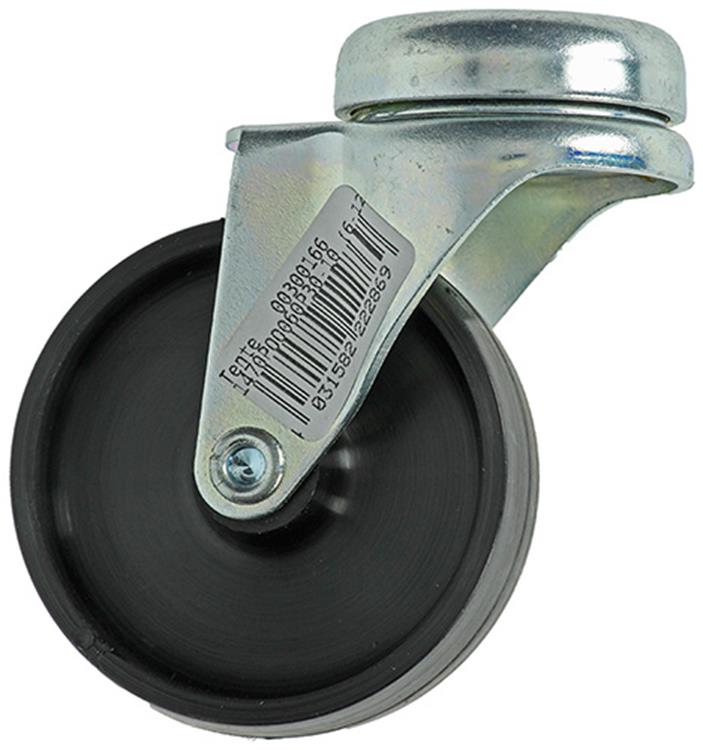 Mack by tente 1013179 - rulle polyam.2 kuglelejer centerhul 60mm | 6 stk