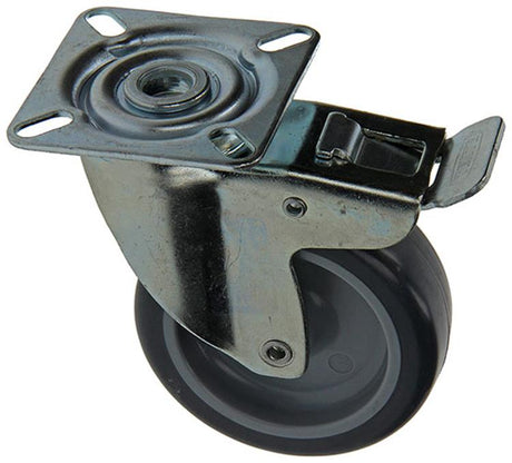 Mack by tente 1015245 - rubb. rol + rem 2 kogellagers + plaat 75mm | 18 stuks