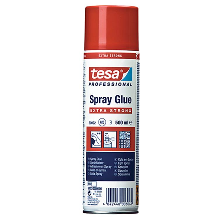 Tesa professional 1059263 - tesa limspray ekstra stærk 500ml | 6 stk