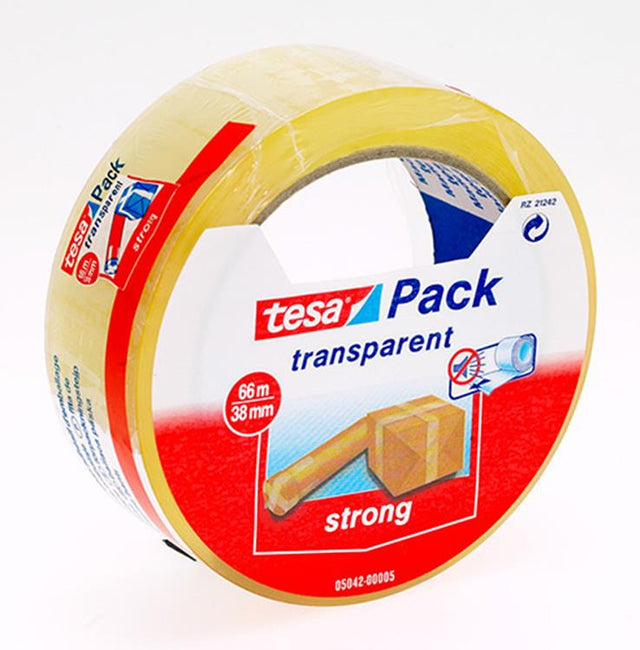 Tesa 1001351 - pakningstape øko 66x50 trsp | 6 stk