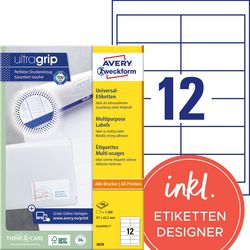 Avery universaletiketter 3659 97x42,3mm